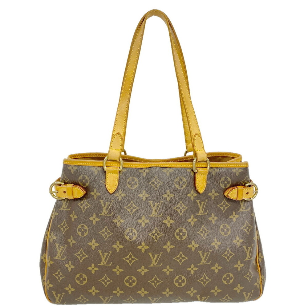 Louis Vuitton Monogram Batignolles Horizontal Tote Bag M51154 Brown Women's